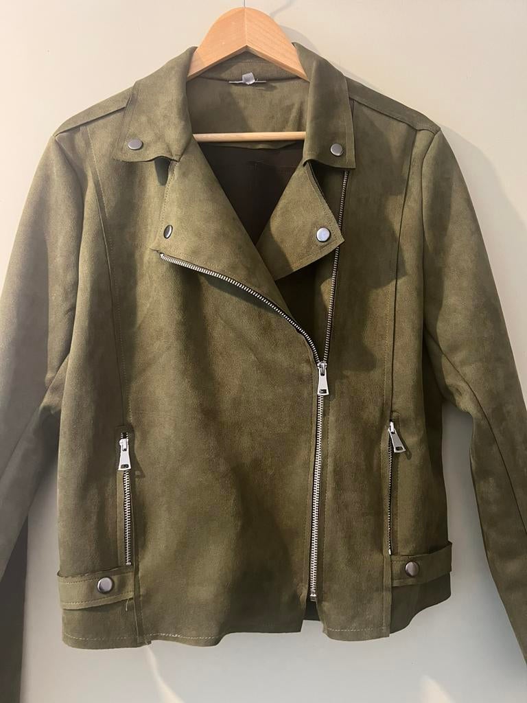 Bicker jack l, Ophalen of Verzenden, Zo goed als nieuw, Maat 42/44 (L), Groen