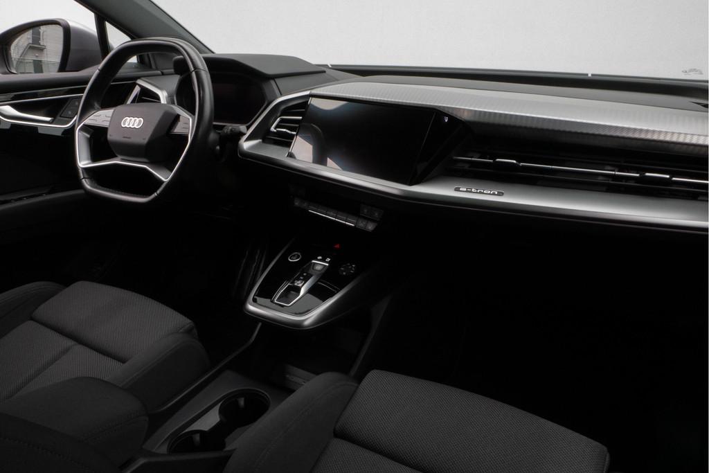 Audi Q4 e-tron 40 Launch edition Advanced Plus 77 kWh SOH 89, Automaat, Gebruikt, Met garantie (alle), 420 min