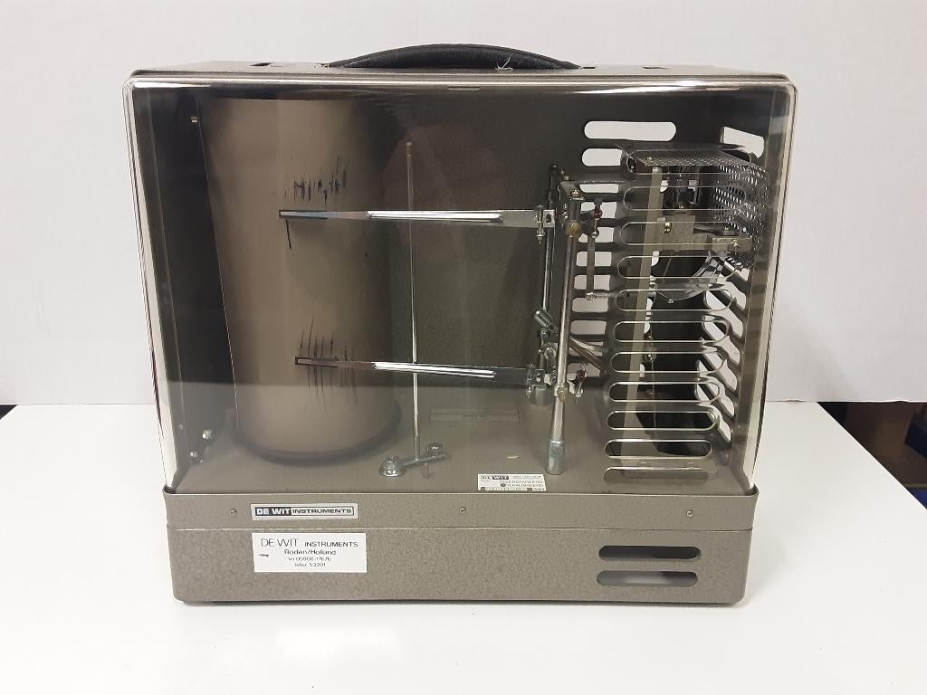 Meetinstrument Hygrothermograaf, voor temperatuur en vocht, De Wit, Gebruikt, ., Ophalen of Verzenden