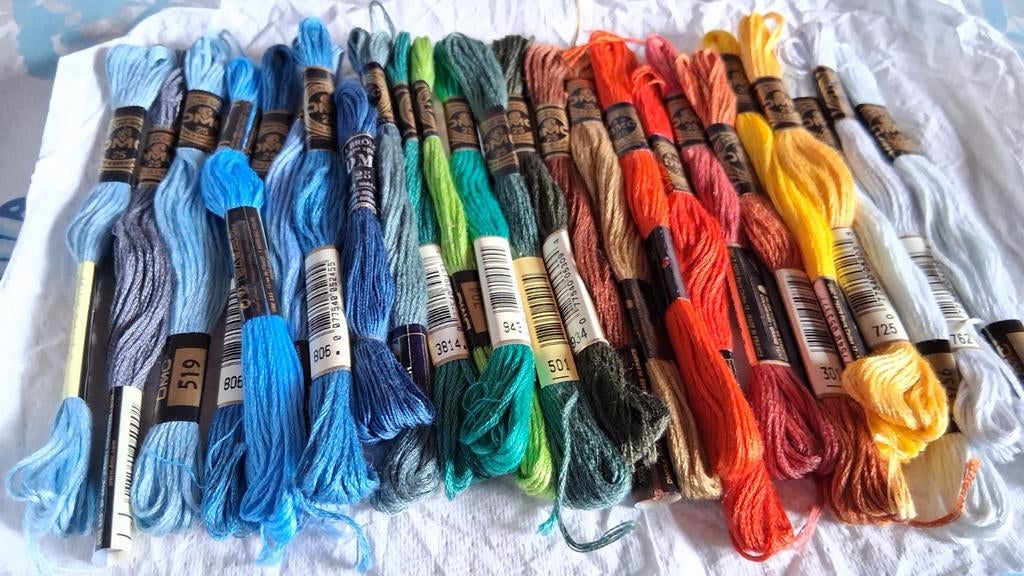 DMC Borduurgaren Collectie - Diverse Kleuren, Ophalen of Verzenden, Nieuw, Borduurgaren of Zijde