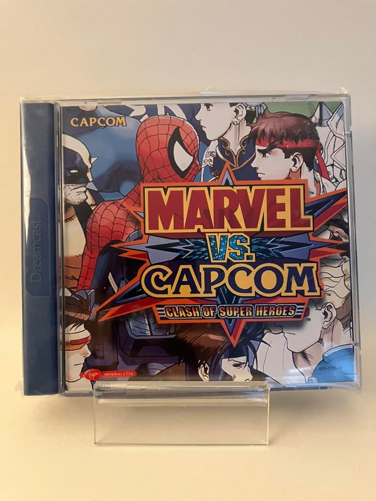 Marvel vs capcom - Sega Dreamcast, Ophalen, Vechten, 2 spelers, Zo goed als nieuw