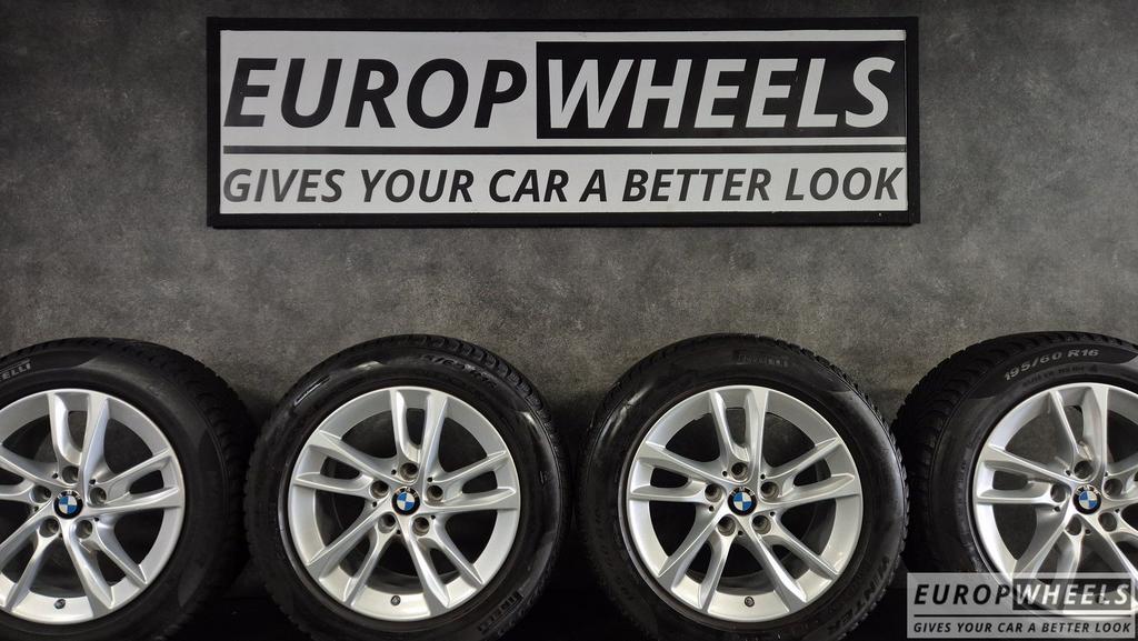 16 inch BMW 2 serie active tourer F45 F46 winterbanden 1 F40, Gebruikt, -, Banden en Velgen, 195 mm