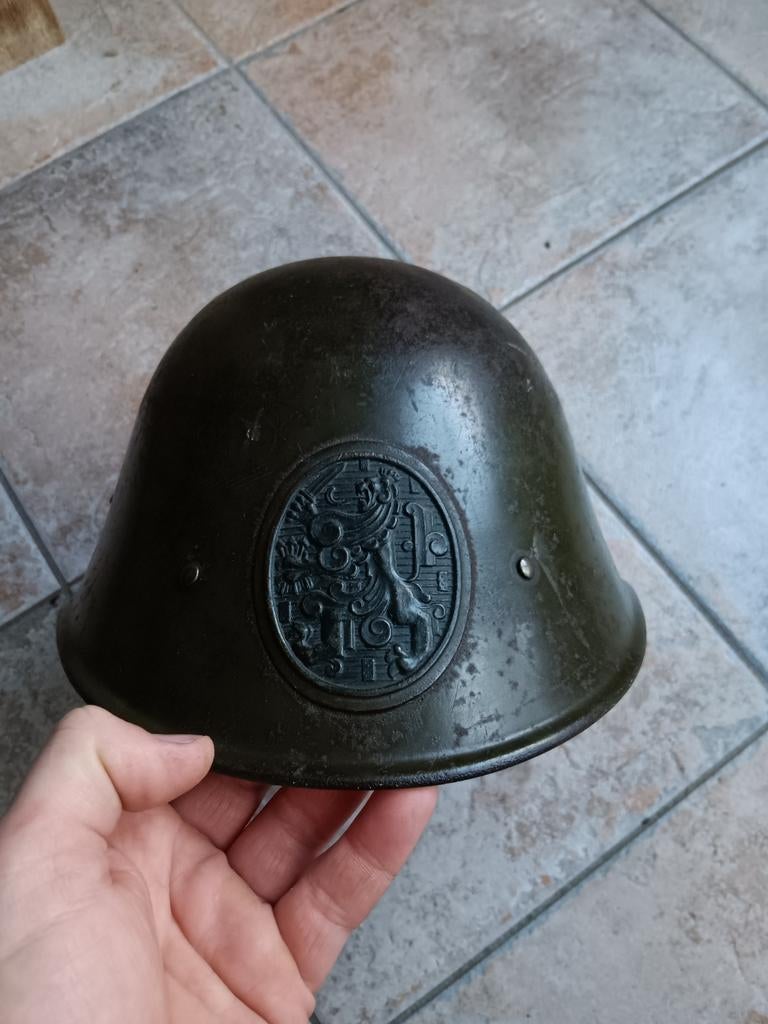 Nederlandse helm pré 1940, Ophalen of Verzenden, Landmacht, Nederland, Helm of Baret