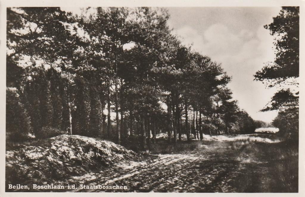 Beilen, Verzamelen, Ophalen of Verzenden, 1940 tot 1960, Gelopen, Drenthe