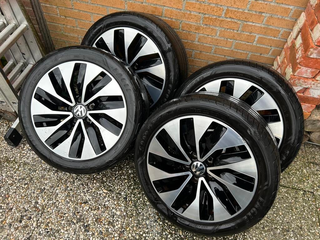 VW Velgen 17 inch - Origineel - ET47, Ophalen, Gebruikt, Velg(en), 17 inch