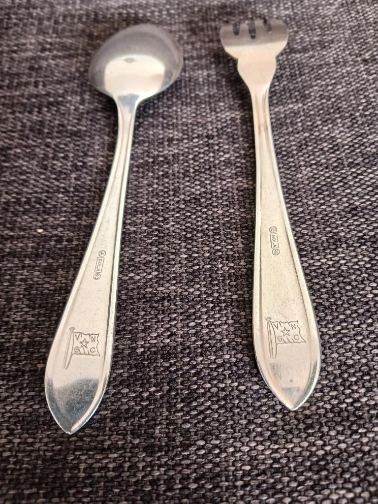 scheepvaart lepel en vork van Nievelt Goudriaan & Co, Verzenden, Gebruikt