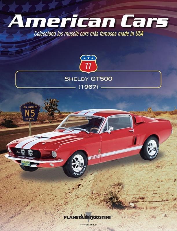 Ford Mustang Shelby GT500 '67 1/43 ALTAYA American cars # 77, Verzenden, Nieuw, Auto, Overige merken