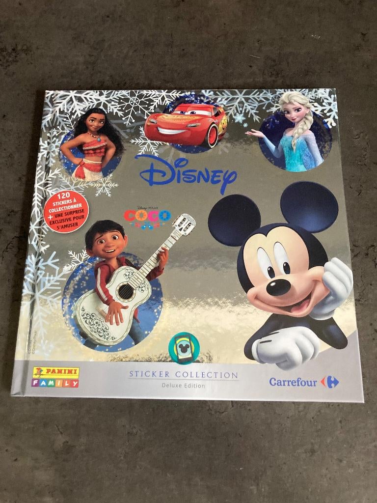 Panini - Carrefour - Disney - Deluxe Edition - stickers, Verzamelen, Stickers, Nieuw, Ophalen of Verzenden