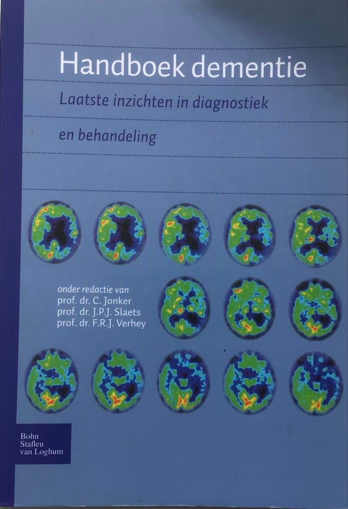 Handboek dementie: diagnostiek en behandeling, Ophalen of Verzenden, Zo goed als nieuw, Ziekte en Allergie