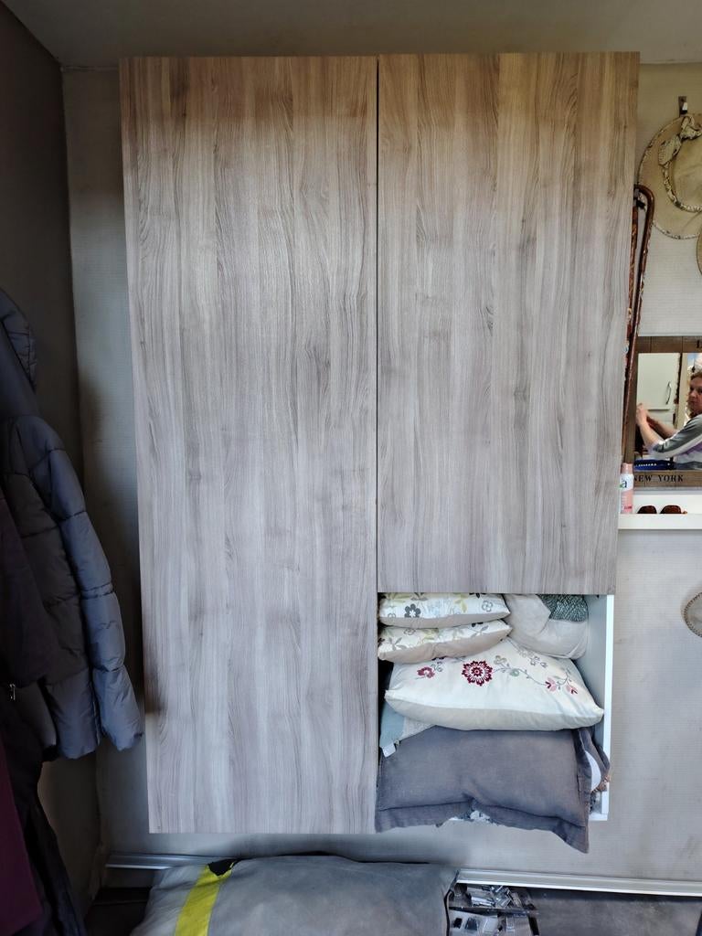 Kasten, Huis en Inrichting, Kasten | Kledingkasten, Ophalen, Gebruikt, 50 tot 100 cm, 150 tot 200 cm