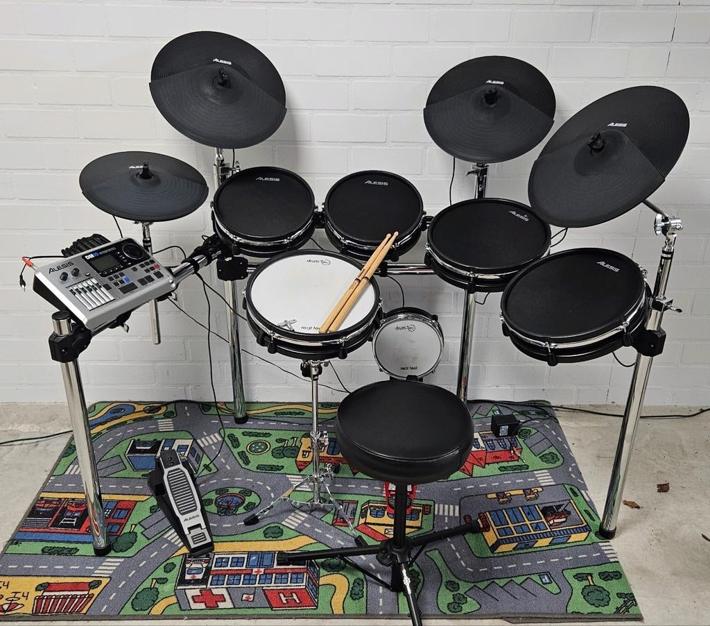 Alesis DM10 Pro Elektronisch Drumstel - Complete Set, Muziek en Instrumenten, Ophalen, Gebruikt, Overige merken, Elektronisch