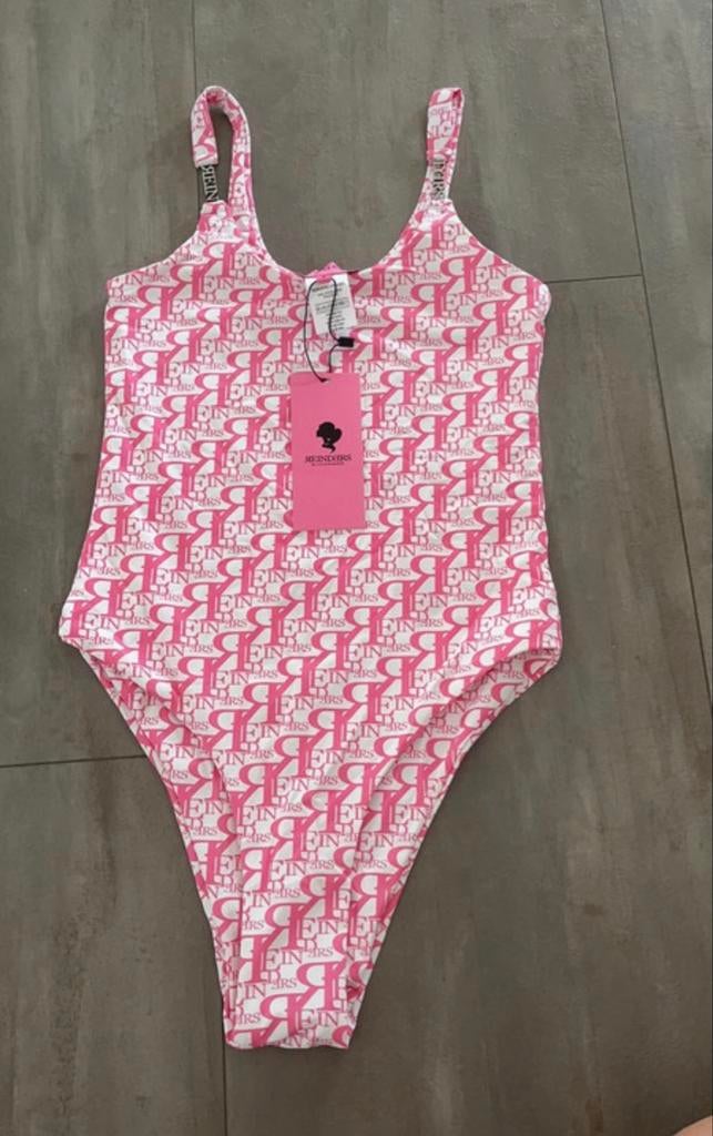 Reinders Nieuw Badpak Maat S - Roze Carnation Print, Ophalen of Verzenden, Nieuw, Roze, Badpak