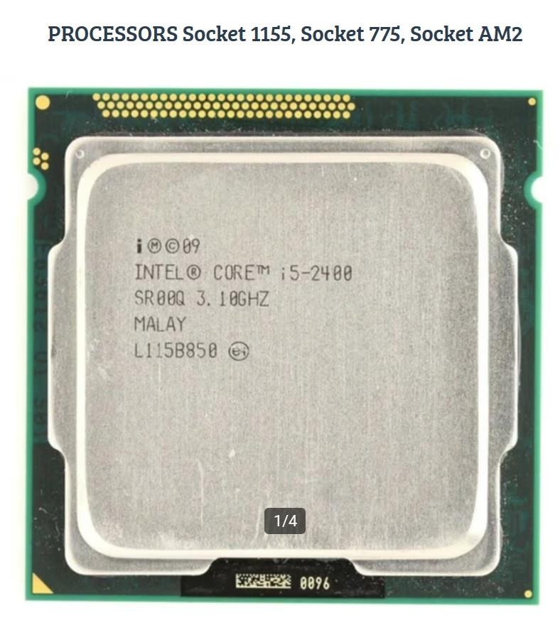 PROCESSORS Socket 1155, Socket 775, Socket AM2, Computers en Software, Processors, Ophalen of Verzenden, Zo goed als nieuw, 2-core