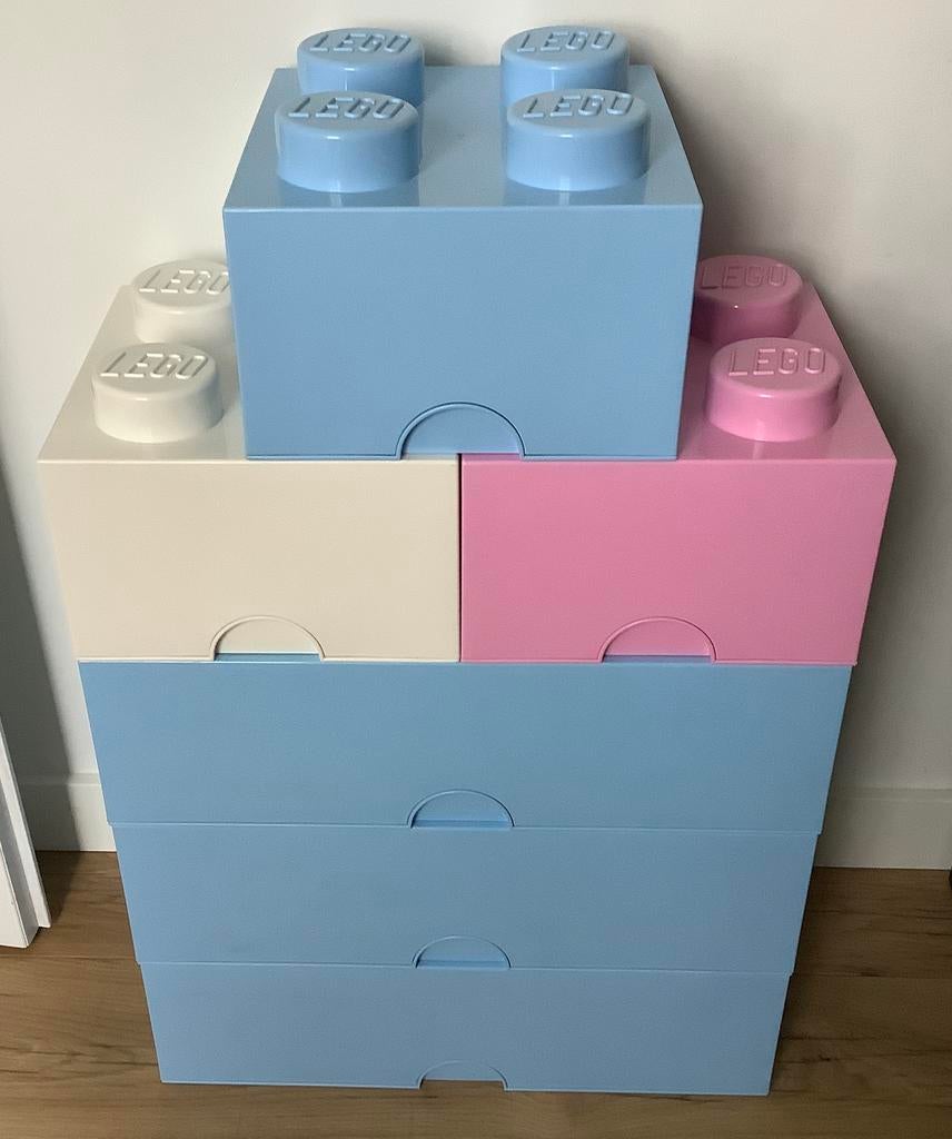 Lego opbergsysteem Lego Bricks, Kinderen en Baby's, Speelgoed | Duplo en Lego, Ophalen, Zo goed als nieuw