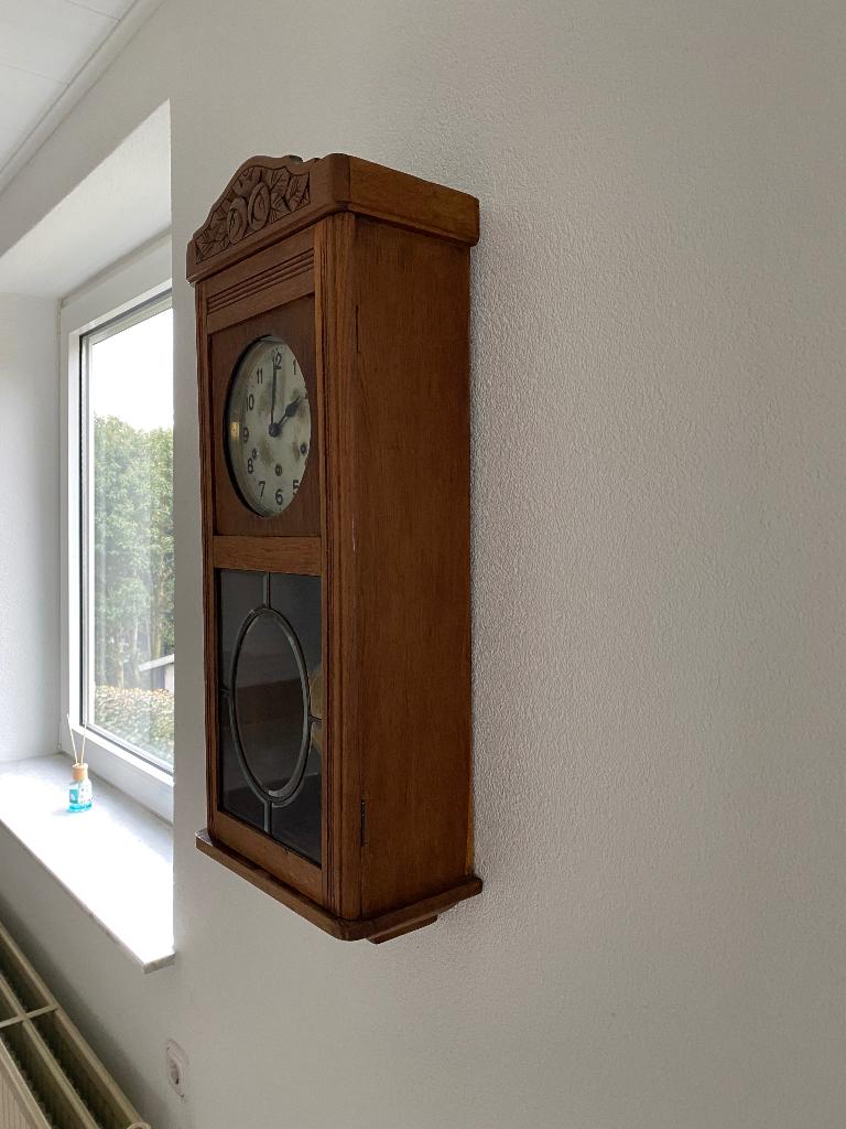 Klok, Ophalen, Gebruikt, Analoog, Wandklok