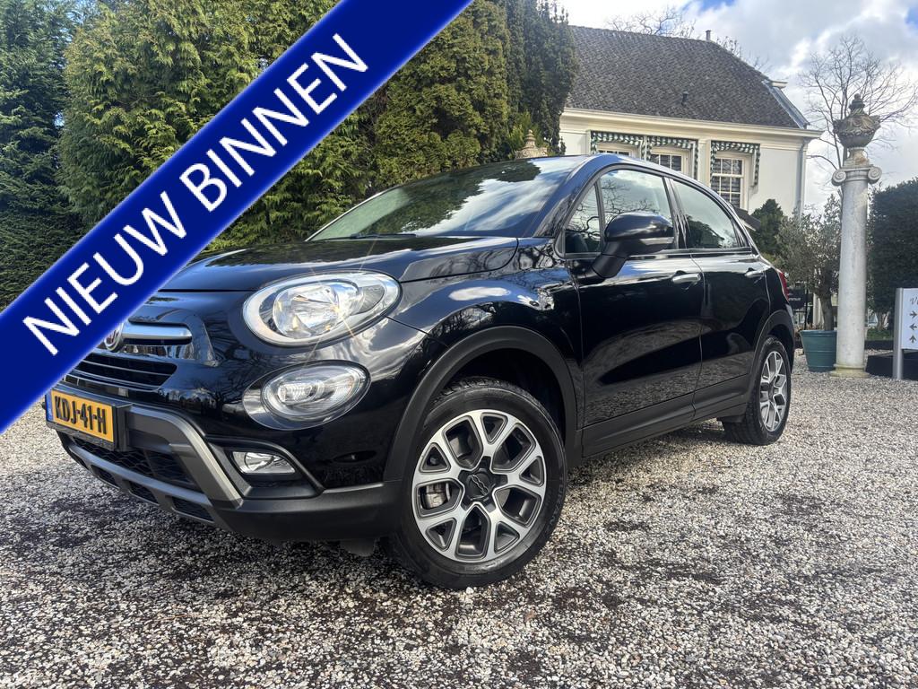 Fiat 500X Cross 1.4 Turbo MultiAir Cross/ Automaat / Carplay, Gebruikt, 4 cilinders, Zwart, 600 kg