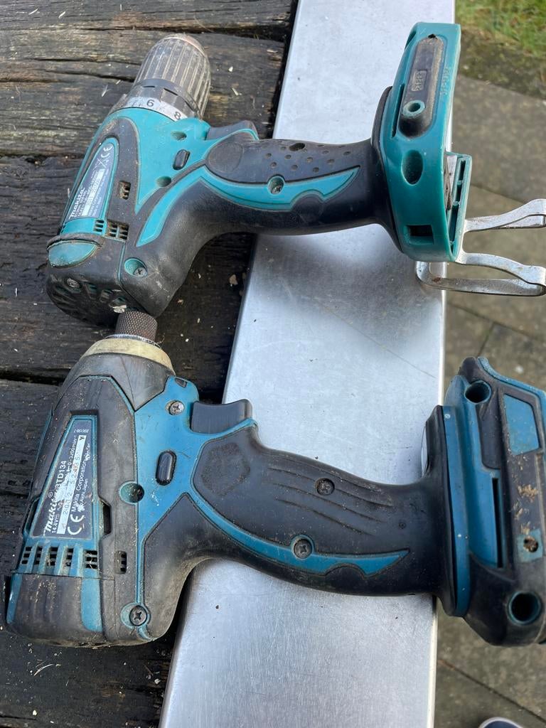 Defecte Makita 14,4V boormachine/schroefmachine (zonder accu, Gebruikt, Variabele snelheid, Ophalen of Verzenden, Boor- en Schroefmachine