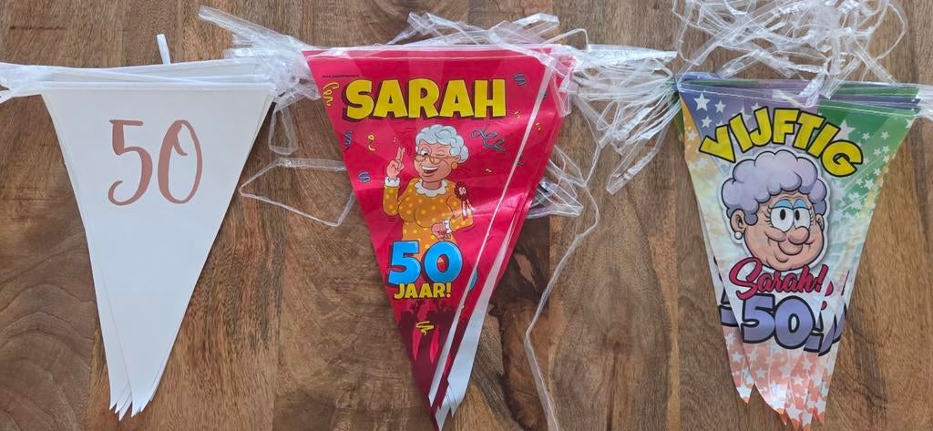 Sarah 50 jaar versiering, Ophalen, Versiering, Abraham of Sarah