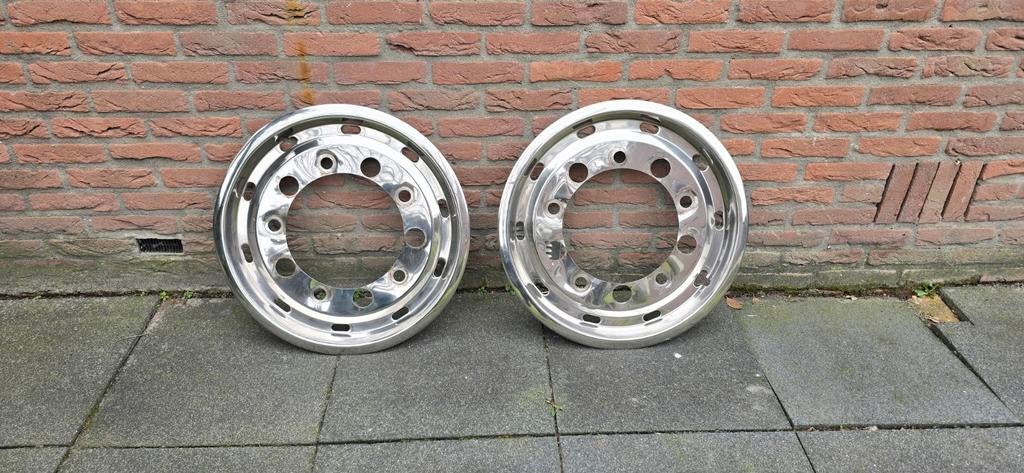 RVS wielschalen stuuras DAF XG, Auto-onderdelen, Vrachtwagen-onderdelen, Ophalen of Verzenden, Gebruikt