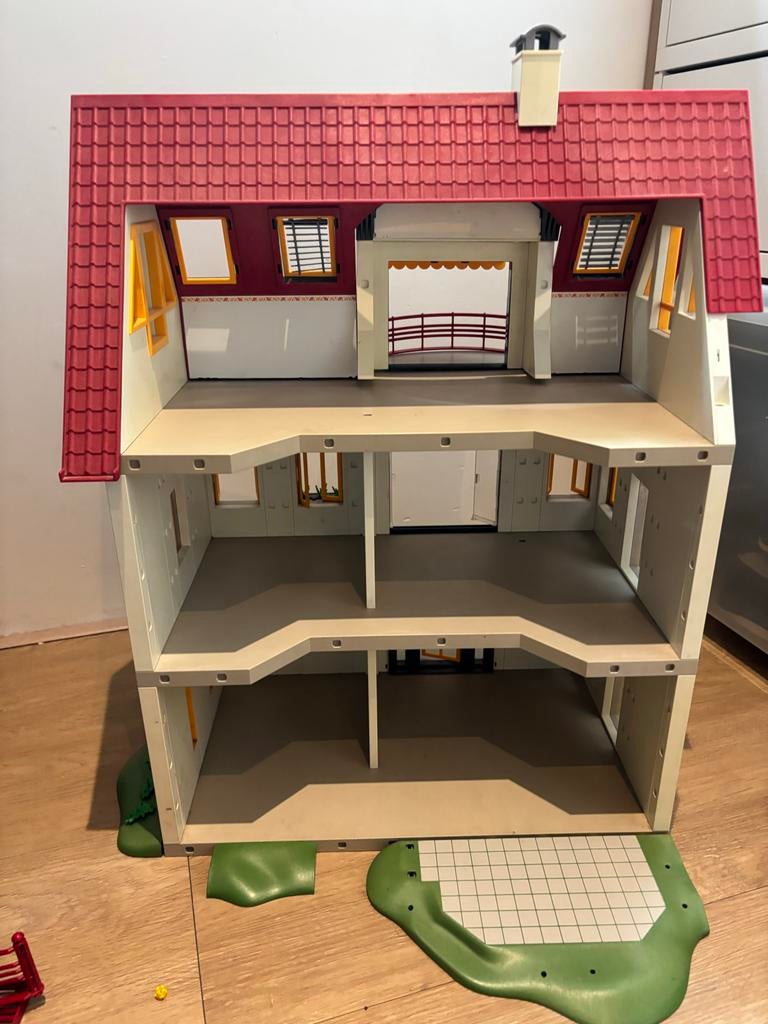Mooi Playmobiel groot huis met compelete inrichting!, Ophalen of Verzenden, Gebruikt, Complete set
