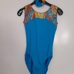 Nieuw!! Turnpakje maat 146-152-158, Sport en Fitness, Turnen, Blauw, Nieuw, Ophalen of Verzenden, Turnpak(je)