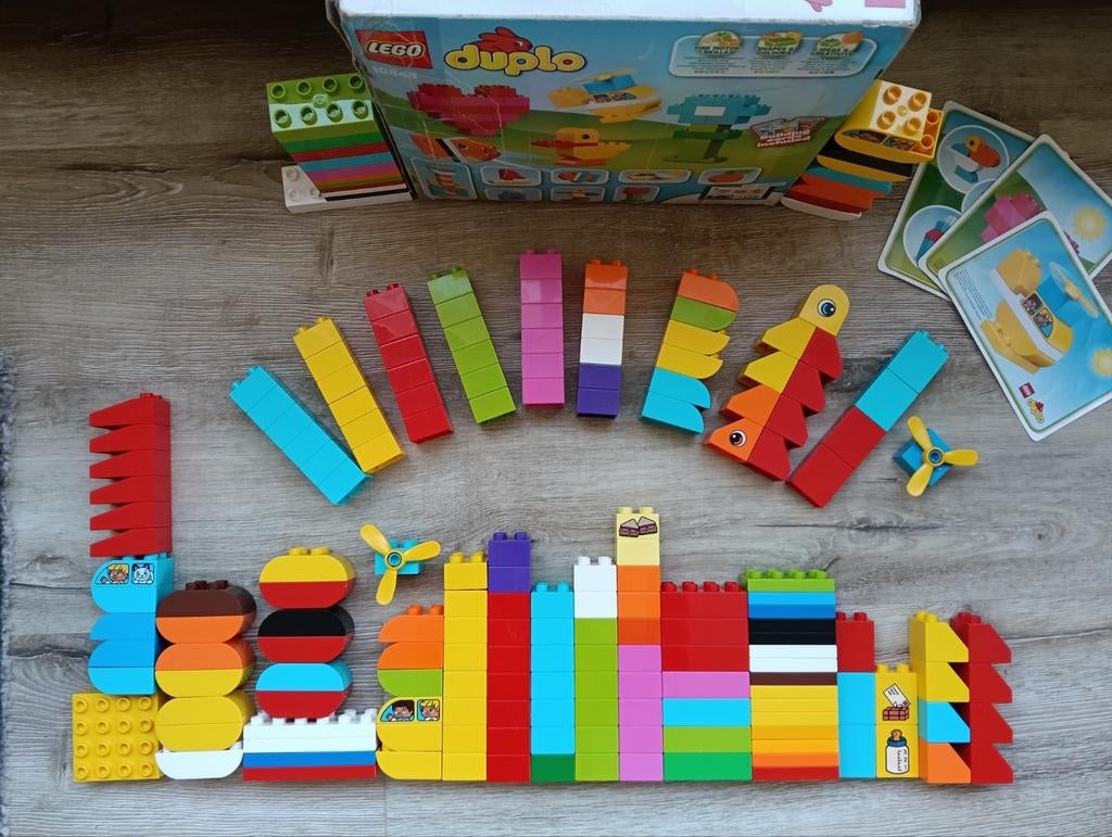 Heel veel Duplo, Ophalen, Gebruikt