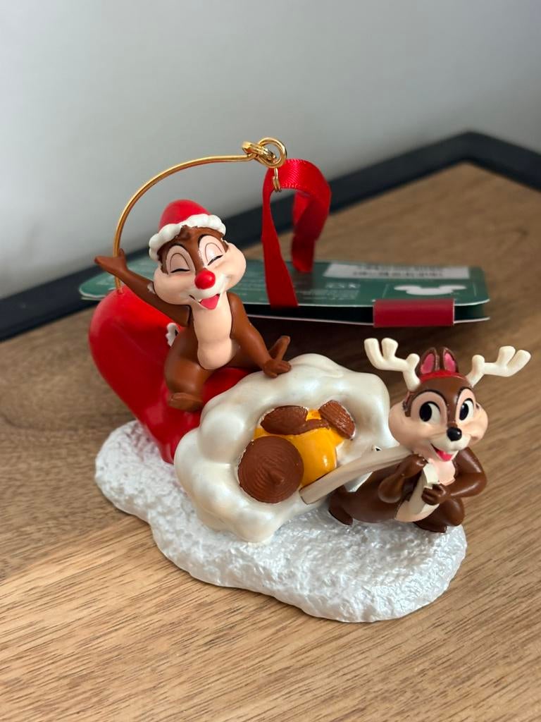Disney knabbel en babbel ornsment., Diversen, Kerst, Zo goed als nieuw, Ophalen of Verzenden