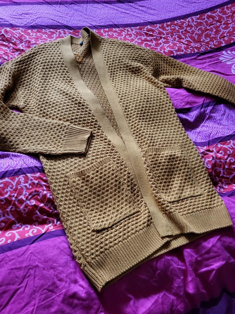 Hema vest, maat S okergeel, Geel, Ophalen of Verzenden, Zo goed als nieuw, Maat 36 (S)