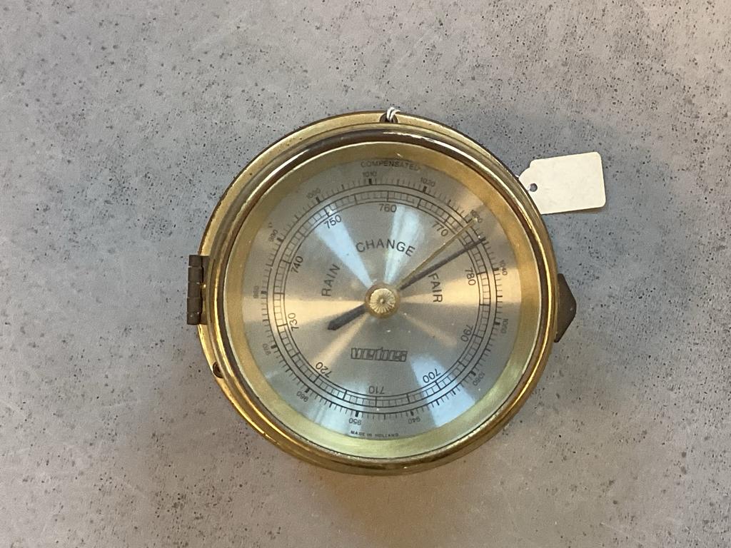 Nautische barometer Vetus, Ophalen, Nieuw, Barometer