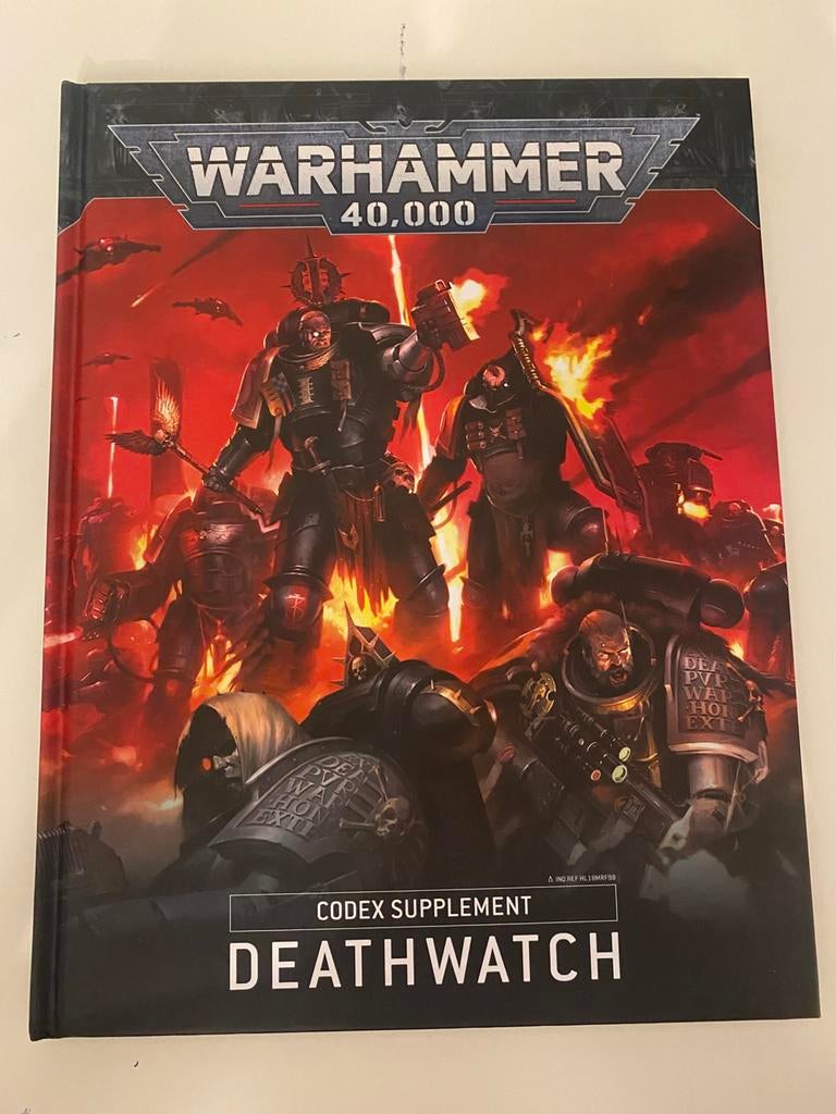 Warhammer 40k codex - Deathwatch, Hobby en Vrije tijd, Wargaming, Zo goed als nieuw, Warhammer, Boek of Catalogus, Ophalen of Verzenden