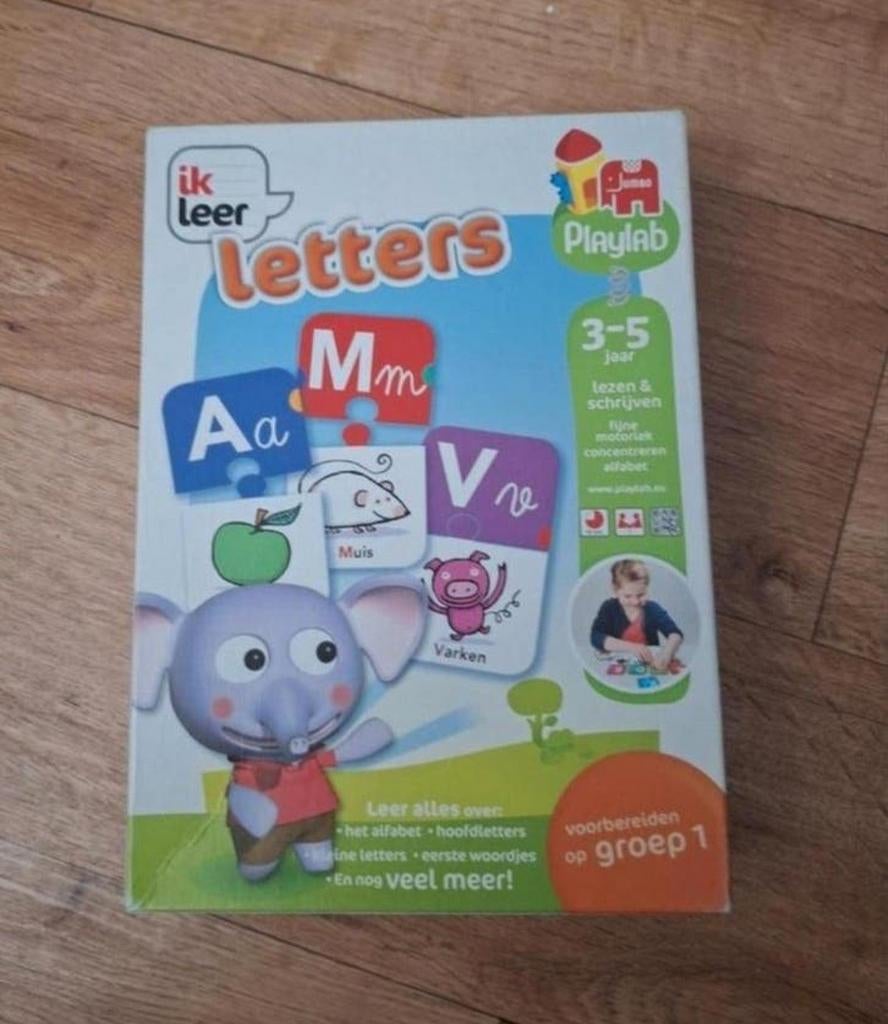 Ik leer letters - Jumbo Playlab (3-5 jaar), Ophalen of Verzenden, Zo goed als nieuw, Taal en Lezen