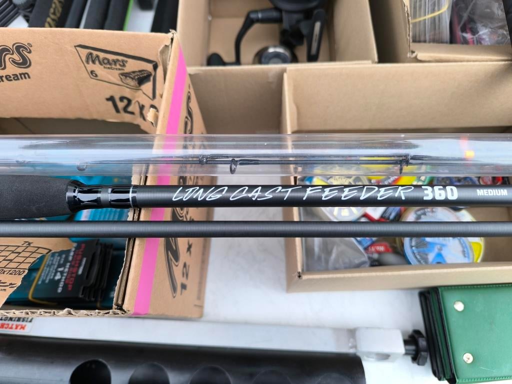 Sensas Long Cast Feeder 3,60 Medium, Ophalen of Verzenden, Nieuw, Werphengel