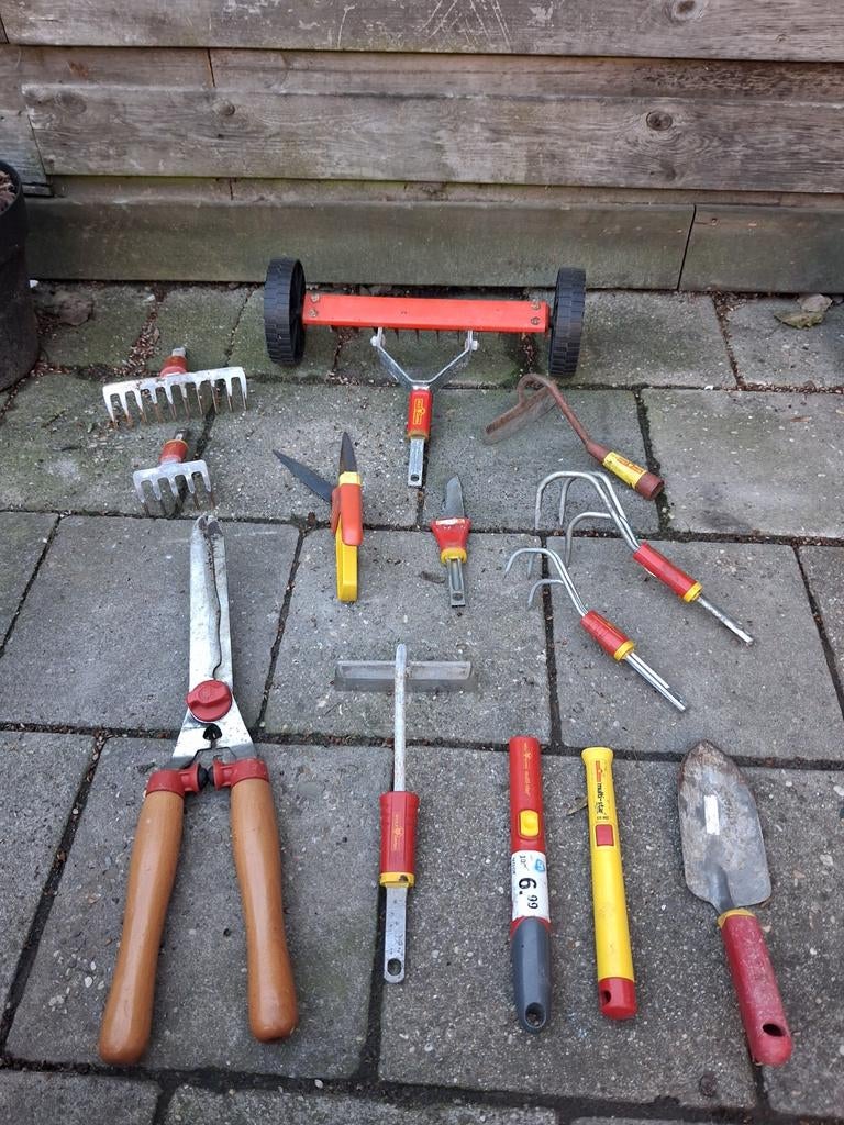 Wolf garten tuingereedschap, Ophalen