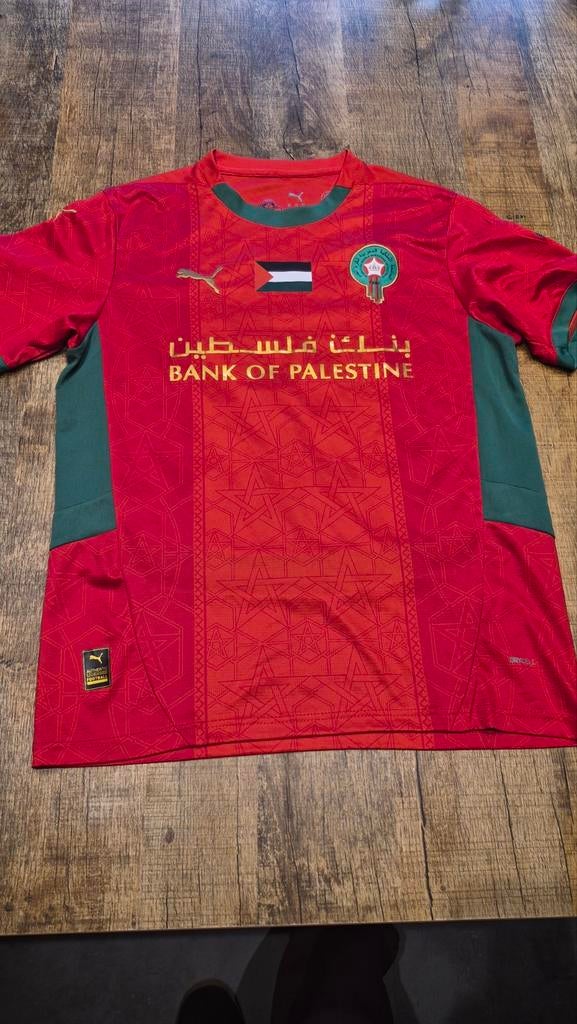 Voetbalshirt Marokko Fatiha XL, Ophalen of Verzenden