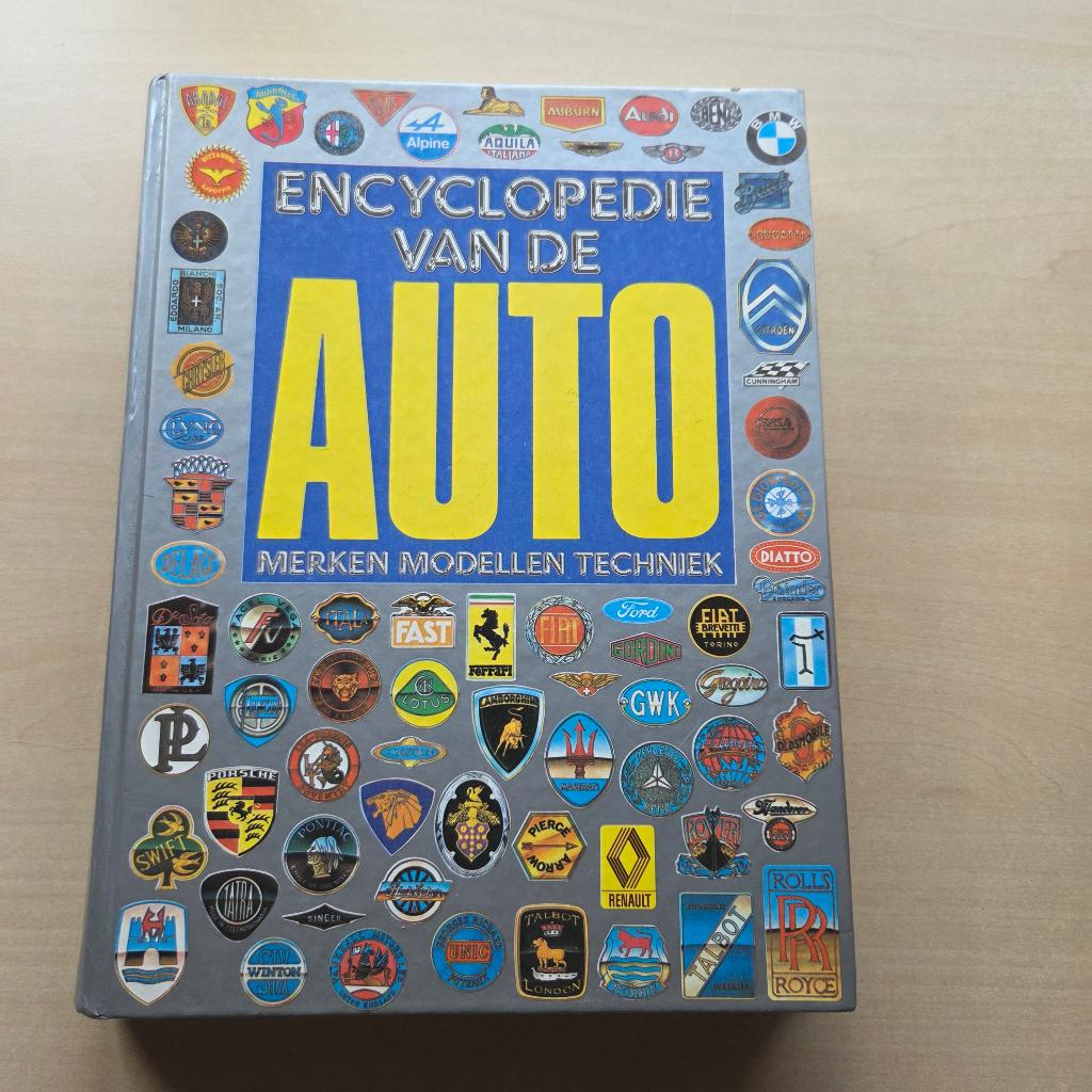 Auto Encyclopedie merken boek, Verzenden, Gelezen, Algemeen