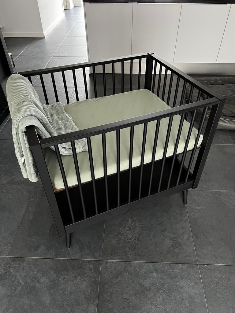 Europe Baby Evy Box Mat Zwart, Kinderen en Baby's, Boxen, Ophalen, Gebruikt, Rechthoekig, In hoogte verstelbaar