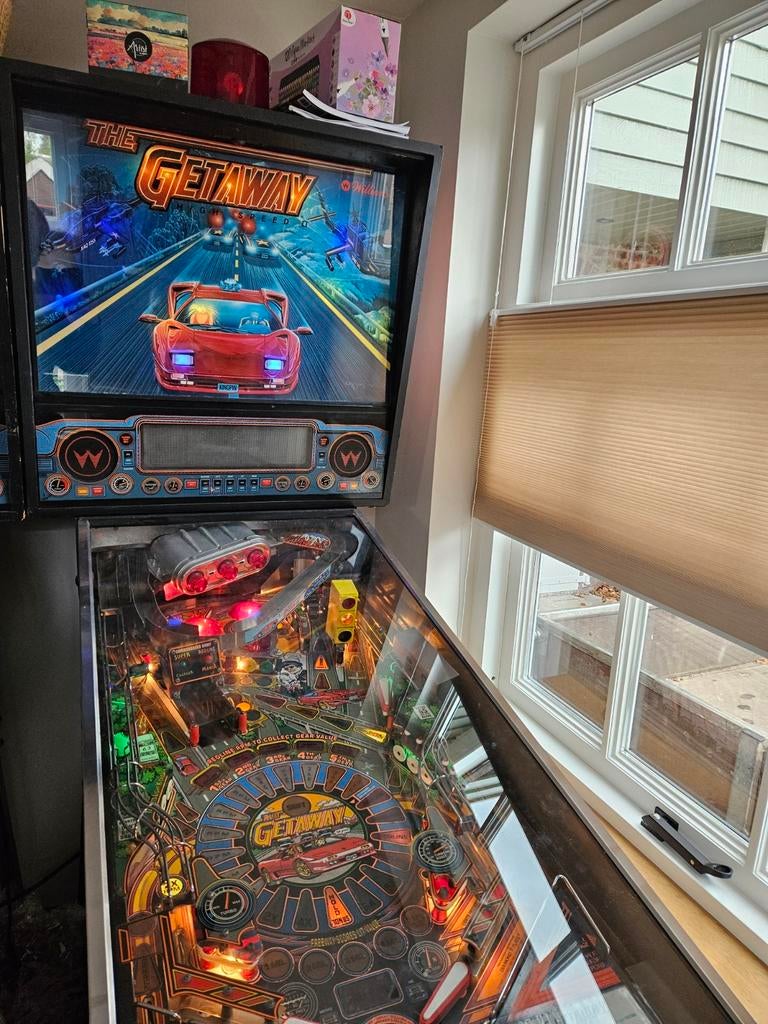 Getaway Highspeed 2 flipperkast, Ophalen, Gebruikt, Williams, Dot-matrix