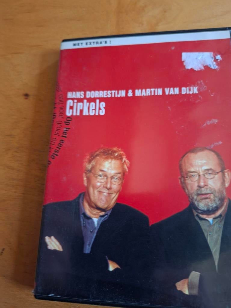Hans Dorrestijn & Martin van Dijk - Cirkels DVD, Cd's en Dvd's, Alle leeftijden, Ophalen of Verzenden, Gebruikt, Stand-up of Theatershow
