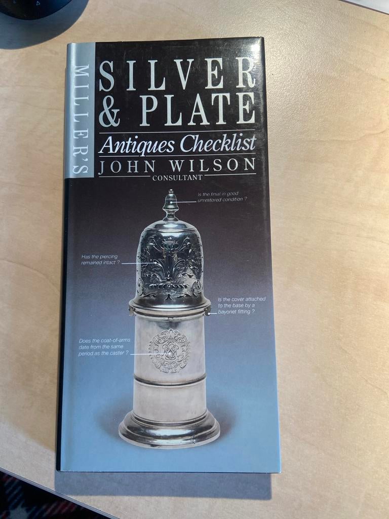 Miller's Silver & Plate Antiques Checklist - John Wilson, Boeken, Ophalen of Verzenden, Gelezen
