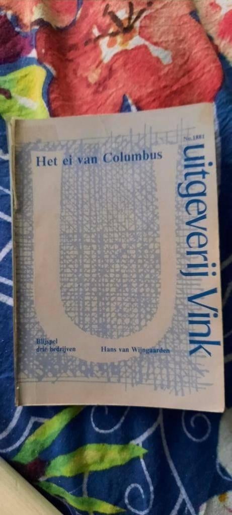 Het ei van Columbus, blijspel in 3 bedrijven, Ophalen of Verzenden, Gelezen, Toneel, H van wijngaarden