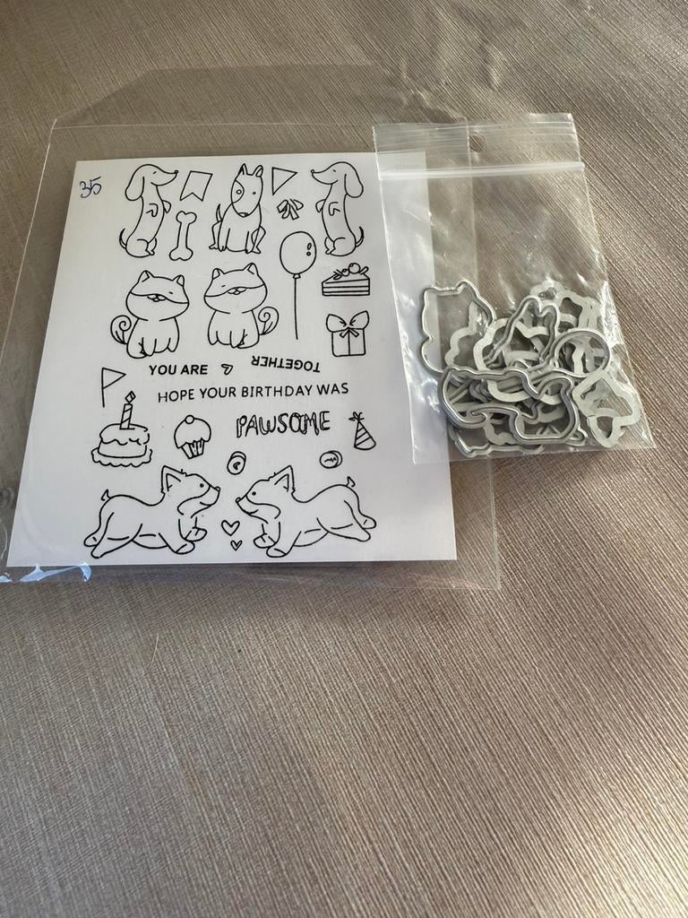 Verschillende stempels/dies, Ophalen of Verzenden, Zo goed als nieuw, Clearstamp