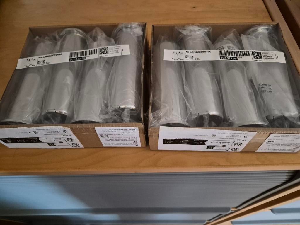 Landskrona ikea pootjes set nieuw, Huis en Inrichting, Ophalen of Verzenden, Nieuw