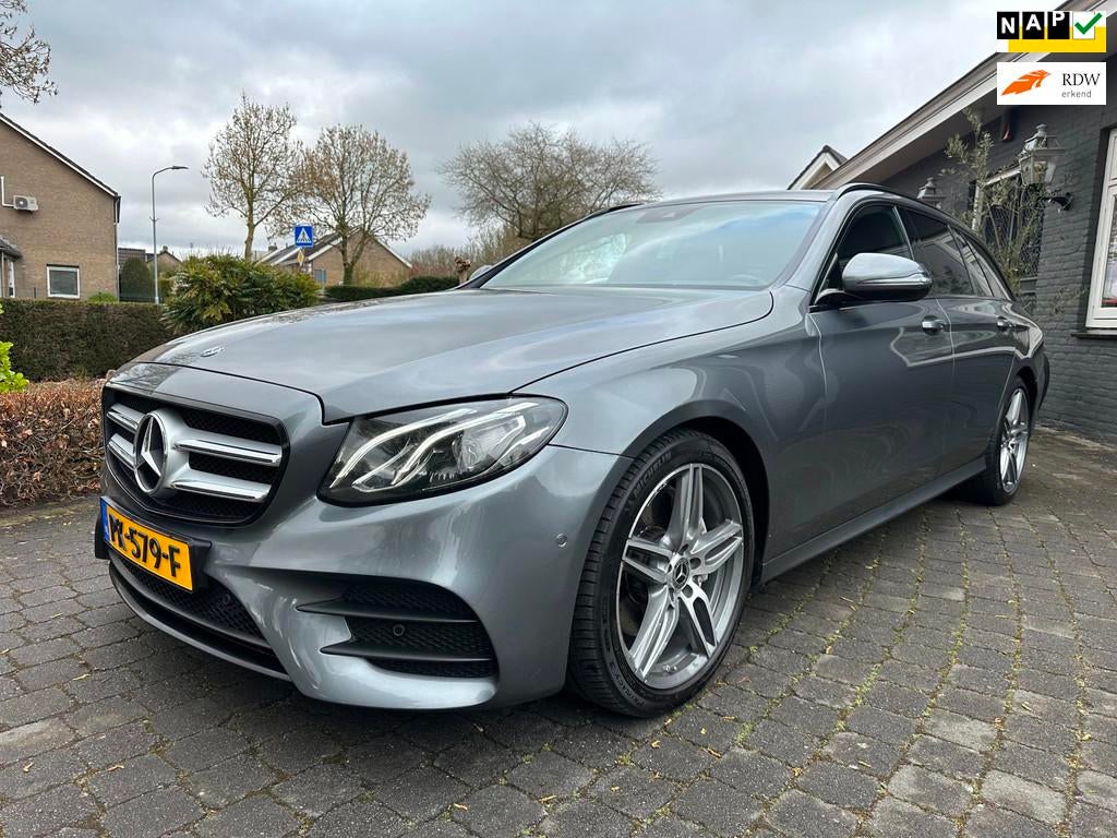Mercedes-Benz E-klasse Estate 200 Business Solution, AMG, Pa, Automaat, Gebruikt, 4 cilinders, Origineel Nederlands
