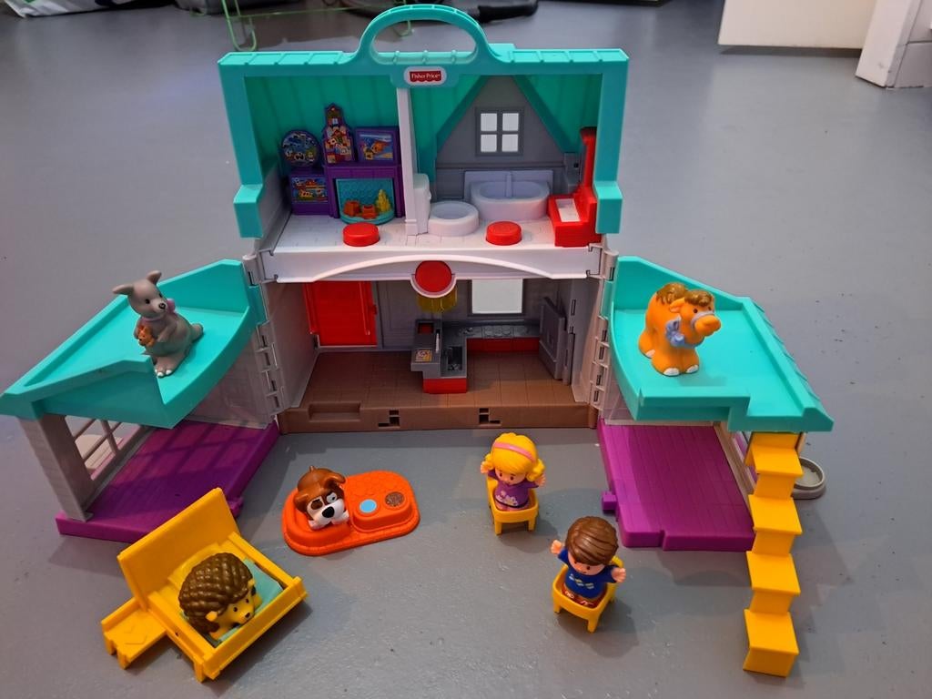 Fisher-Price Little People Handige Helpers Speelset, Ophalen of Verzenden, Gebruikt, Speelset
