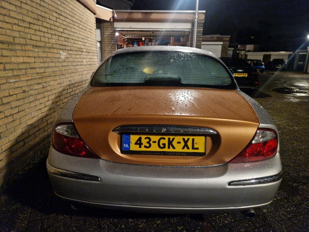 Jaguar S-Type 3.0 V6 Executive AUT 2001 Grijs, Auto's, Jaguar, 238 pk, Achterwielaandrijving, Zwart, 1850 kg