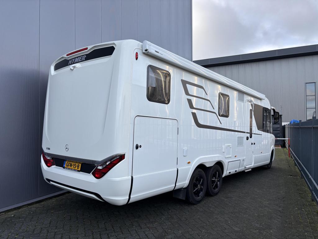 Hymer B-ML I 880 2x Airco-Schotel-automaat- Mercedes-2x TV, Ringverwarming, Bedrijf, Diesel, Luifel