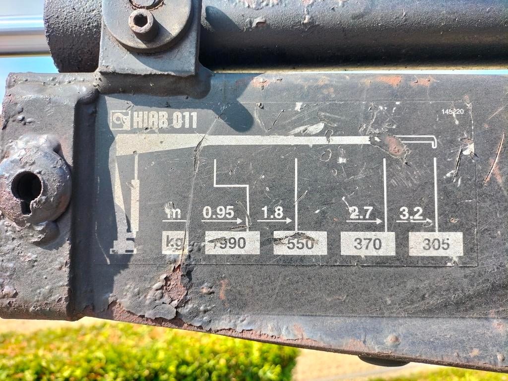 Hiab 011 laadkraan 12 volt - perfect werkend, Ophalen