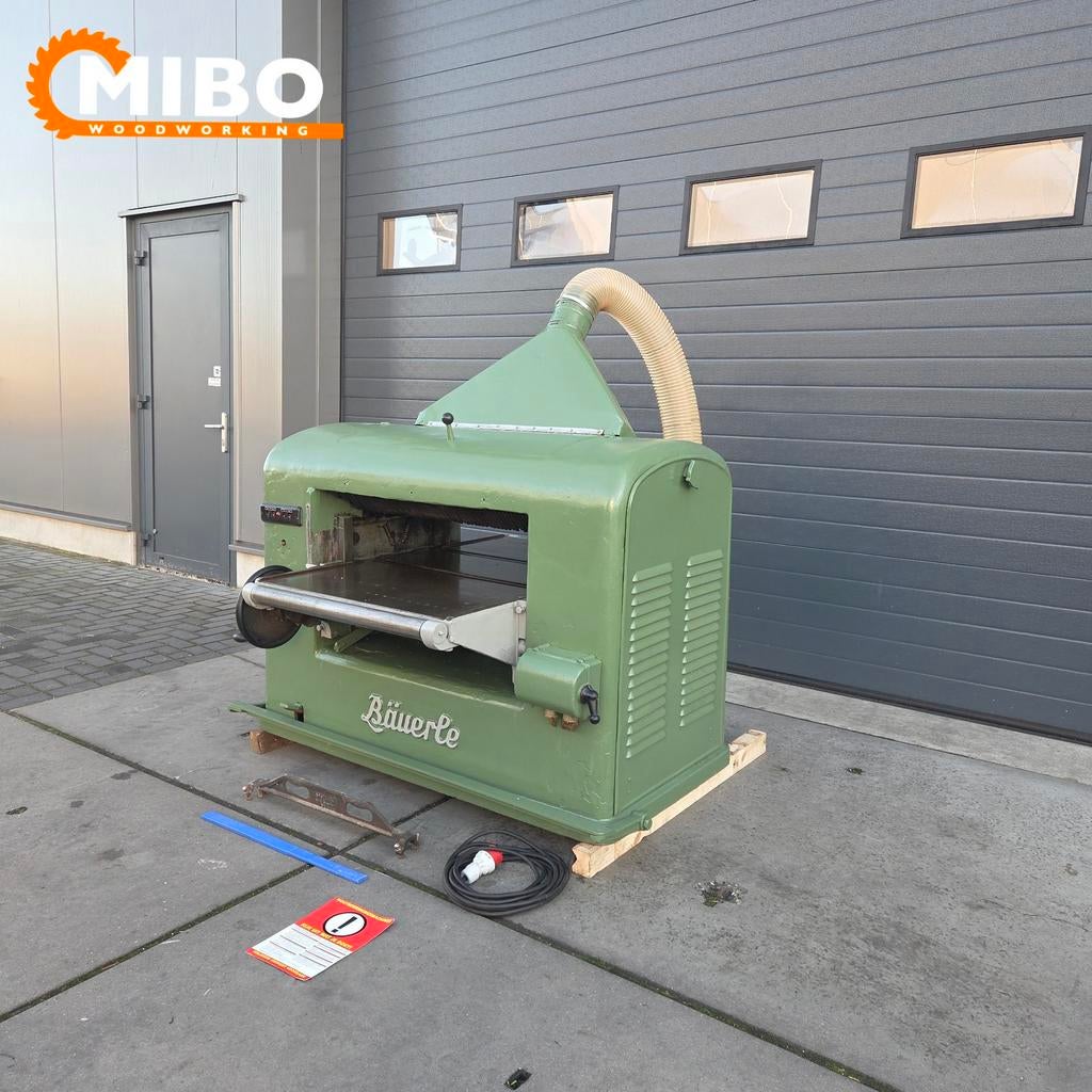 Bauerle vandiktebank 80cm vandiktebank ** 800mm schaven, Ophalen of Verzenden, Zo goed als nieuw