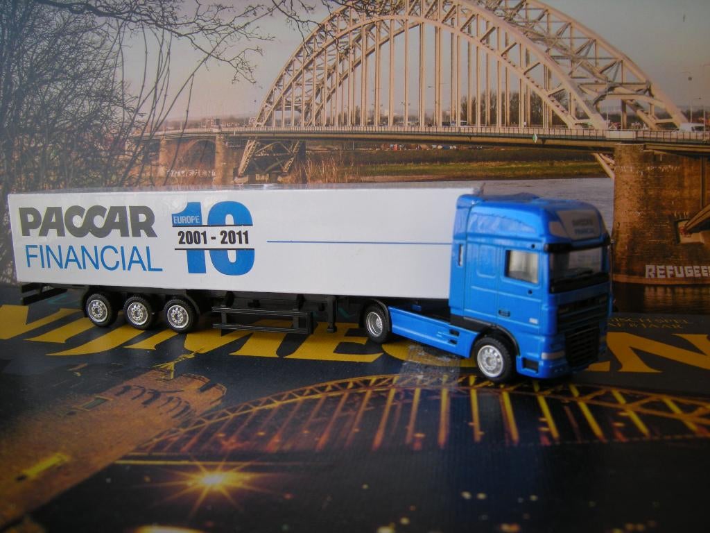 mooie daf vrachtwagen metaal /europa/2001-2011paccar, Ophalen of Verzenden, Nieuw, Bus of Vrachtwagen, Overige merken