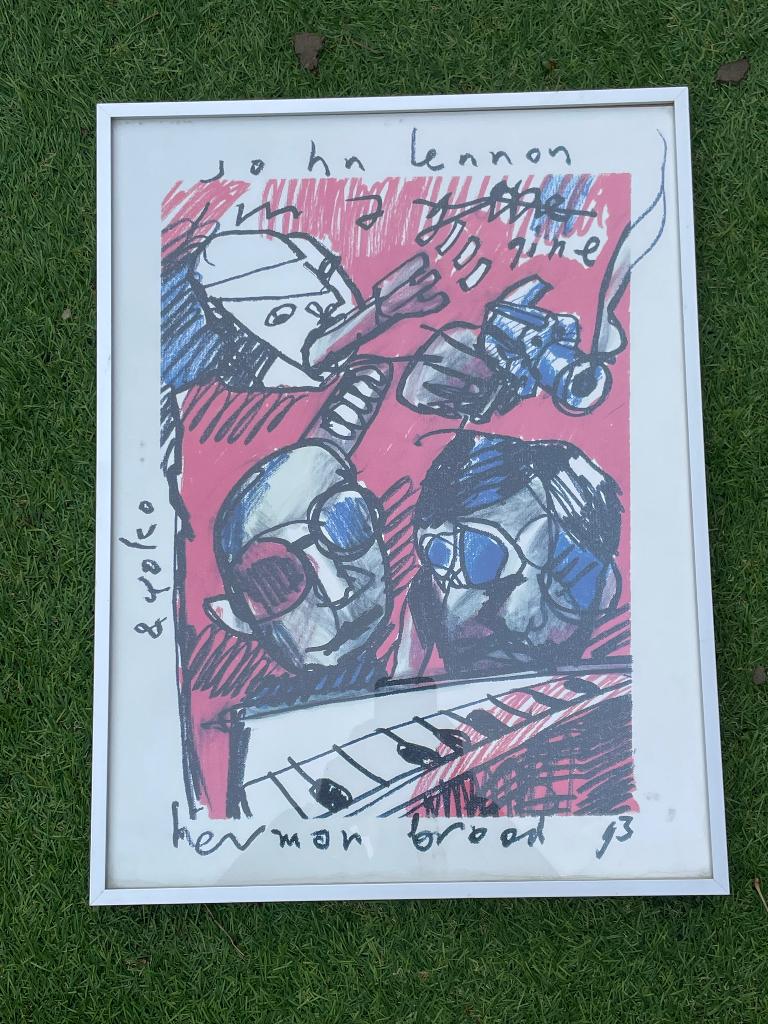 Herman brood, Antiek en Kunst, Ophalen of Verzenden